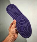 Air Jordan 1 Low Court Purple Black - 553558-501